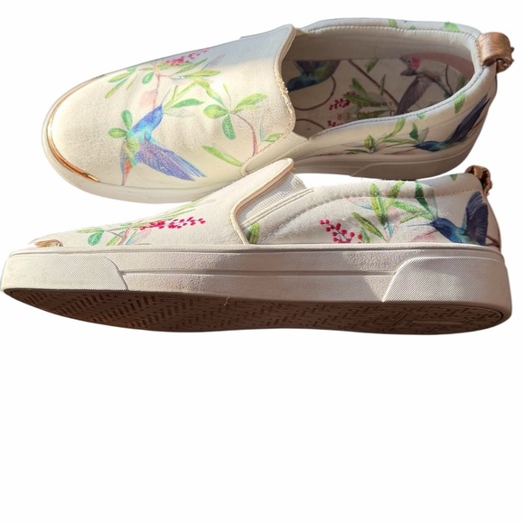 Ted Baker Hummingbird Canvas Slip-On Sneakers - Picture 10 of 14